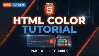 آموزش html color - قسمت 8 - رنگ های هگز