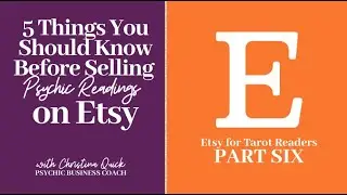 5 Things You Should Know Before Selling Psychic Readings on Etsy
