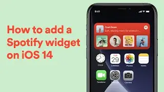 Get the Spotify widget on iPhone