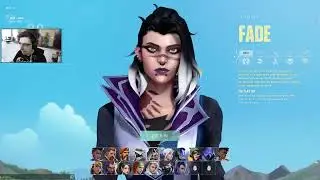 FADE NEW VALORANT AGENT SELECT ANIMATION IS DOPE! & Joona INSANE 4K