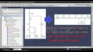 TIA Portal: How to convert relay logic into PLC logic? | TIA Lesson -14