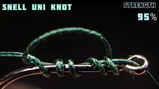 Snell Uni Knot | for hook | strength 95%
