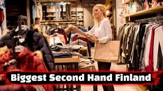 Walk in Biggest Second Hand in Finland