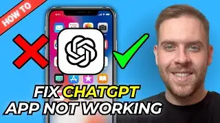 How To Fix ChatGPT App Not Working On iPhone IOS - Not Loading - Multiple Solutions (Solved 2025)