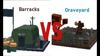 Tower Battles Gravyard Vs Barracks