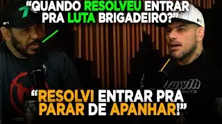 BRIGADEIRO ABRE O JOGO E FALA O PORQUÊ RESOLVEU ENTRAR PARA O MUNDO DA LUTA!