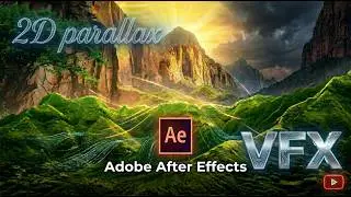 Landscape Parallax Animation in After Effects