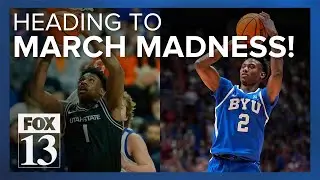 'Going dancing!' Utah State, BYU selected for NCAA tournament