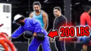 He's Cleaning EGO's At The GYM PART 8… (Anatoly Reaction)