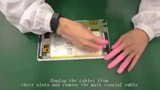Huawei Mediapad FDR disassembly tutorial