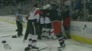 Jarkko Ruutu vs R.J. Umberger Jan 30, 2009