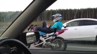 Езда без рук по россельбану