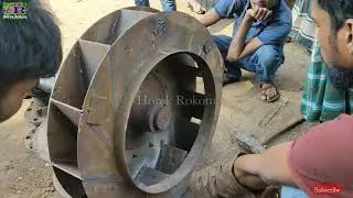 Impeller balancing for Asphalt batching plant