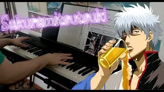 Gintama Opening 13 - Sakuramitsutsuki by SPYAIR Piano improvisation