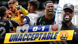 3 LOSSES AT HOME IN A ROW IS UNACCEPTABLE 🤬 I'M FUMING!!! Tottenham 0-1 Arsenal EXPRESSIONS REACTS