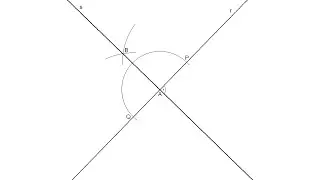 How to draw a perpendicular line from a given point on a given line