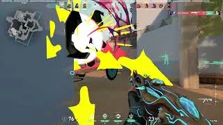 Valorant | Lhoy and Hasya got the Ace on COMP with a  platinum rank enemy team