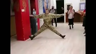 Hungarian Soldier Dances to Bank Account by 21 Savage Meme