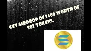 Solanafarm Airdrop || Get $400 worth Of Solana Farm Airdrop Instantly.