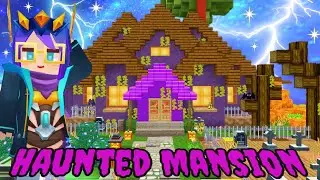 Haunted Mansion in skyblock! 👻 (Blockman Go)