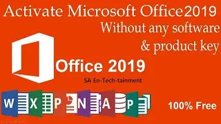 HOW TO ACTIVATE MS OFFICE 2019 PROFESSIONAL PLUS || FREE|| TAMIL