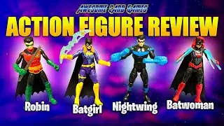 Action Figure Review: Batgirl, Batwoman, Nightwing, & Robin