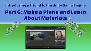 Make a Plane (ground) and Learn About Materials