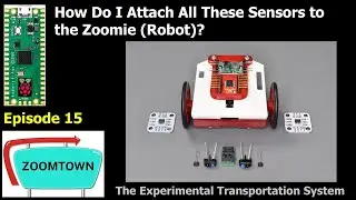 E015 Sensor Bracket Assembly For the Zoomie (Autonomous Robot)