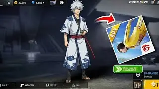 Free Fire Advance server x GinTama 🔥