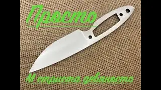 Клинки М390 Курица убийца Немного юмора