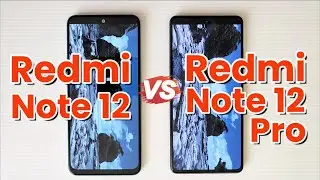 Midrange Battle! Redmi Note 12 4G vs Redmi Note 12 Pro in the Antutu Test