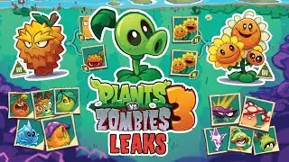 New Plants, Zombies and FUSIONS in Plants vs. Zombies 3! BIG LEAKS!