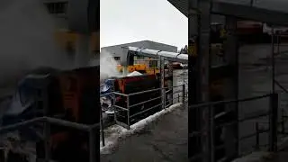Линия загрузки реагентами в машину с растаривателем, от производителя.