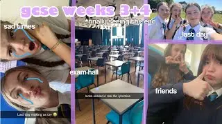 REALISTIC british exam weeks | gcse week 3+4