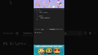 How to Print Emoji in Python 