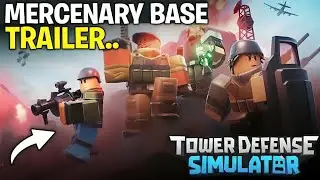 The NEW Mercenary Base Tower Trailer Analysis.. | Roblox Tower Defense Simulator