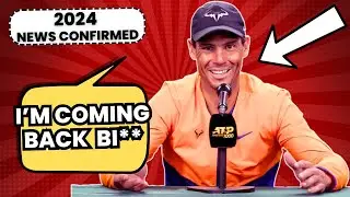 Rafael Nadal's Epic Comeback! Australian Open 2024 Update. Tennis News