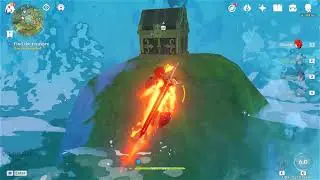 find the treasure area indicated by the illumiscreen genshin impact