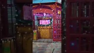 Вечернее Богослужение, во дворе храма,  6.01.2022 г