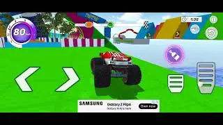 monster truck mega ramp racing simulator 2023 #11 ) -Android gameplay#cargame #trending