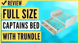 Full Size Captains Bed with Trundle