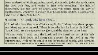 Part#2The prime prayer first prayer from English Agpeya from psalm 1 to 5