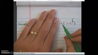 Solve by Distributing