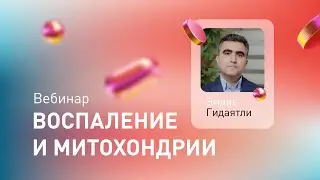Вебинар «Воспаление и митохондрии» с Эмилем Гидаятли