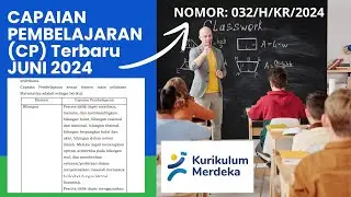 Capaian Pembelajaran Kurikulum Merdeka Terbaru Juni 2024 (Matematika SMP)