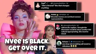 BLACKSWAN Nvee Gets Attacked by Black X K-pop Stans for Wearing Braids