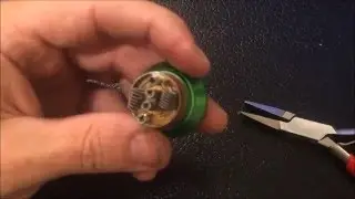 Vaping  Cloud Chaser/ Clapton Coil Using 22 Gauge & 34 Gauge Kanthal