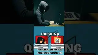 QUISHING  : METODE PHISING TERBARU -HACKER  #tutorial #hacker #shorts