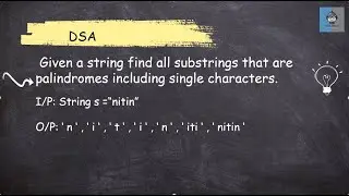 Given a string, find the substring which are palindrome | Java