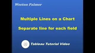 Tableau Tutorial - Multi Line Combo Chart